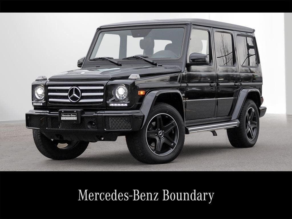 Certified Pre-Owned 2016 Mercedes-Benz G-CLASS G550 SUV #B19819296A ...